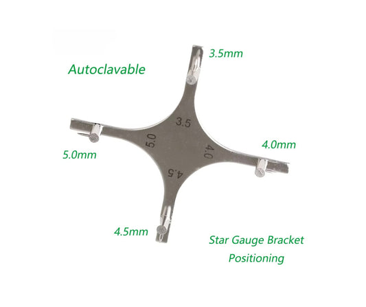 Star Gauge Bracket Positioning