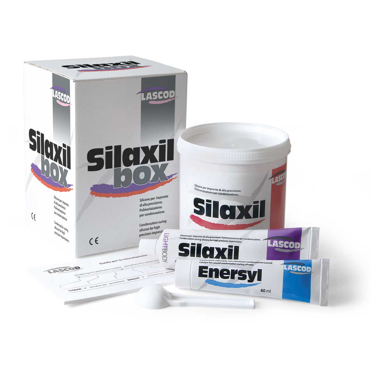 Kit Rubber Base Silaxil Box