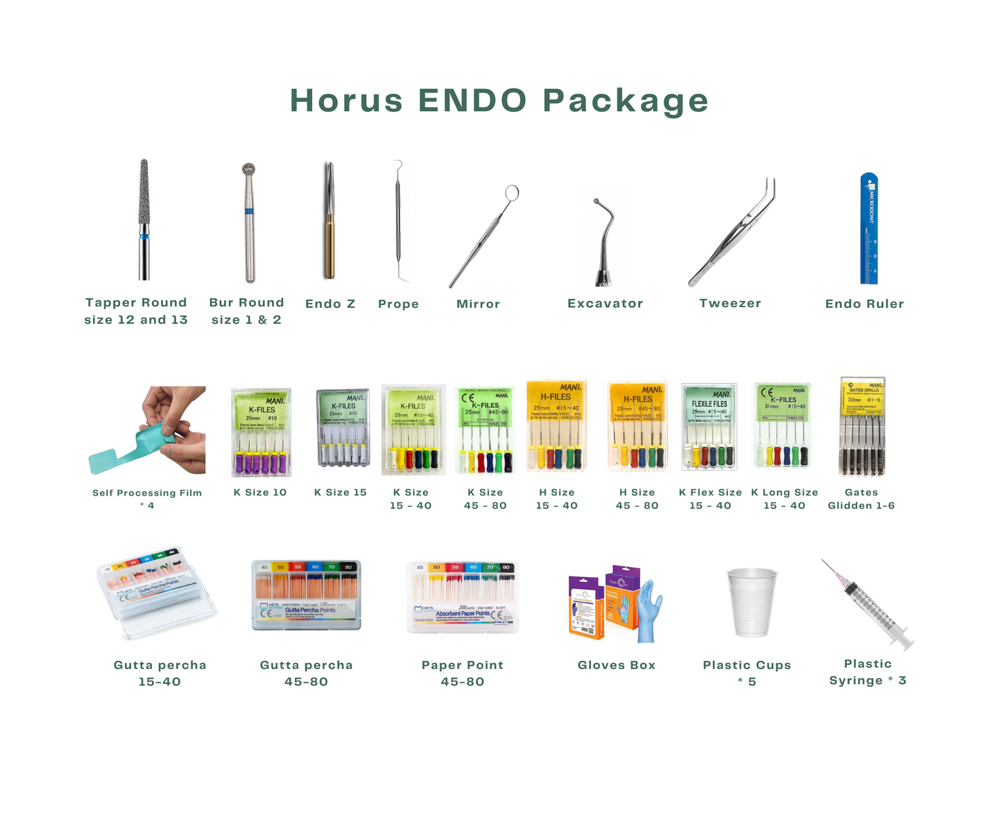 Horus University Level Three Endo Kit