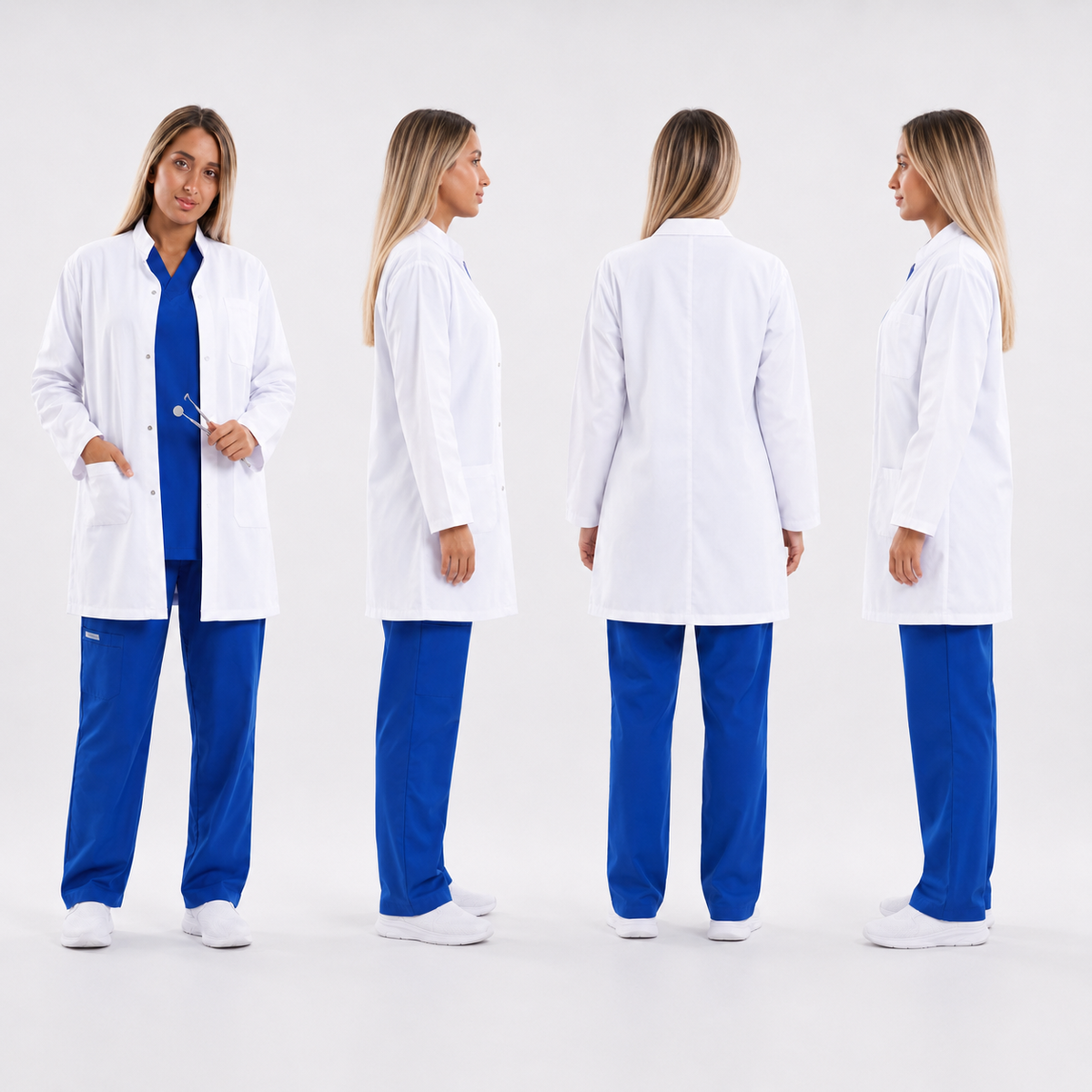Unisex dental lab coat