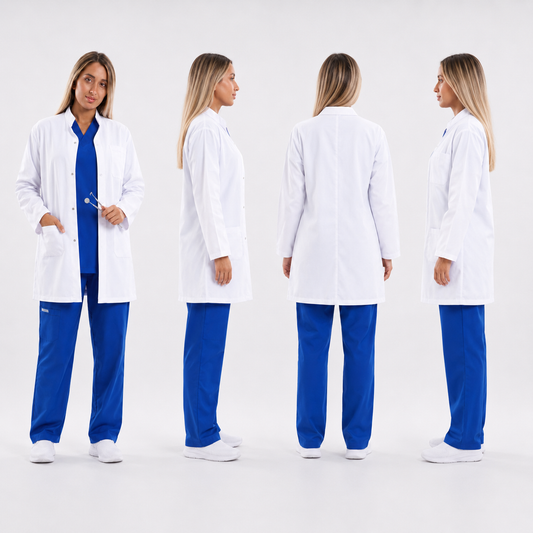 Unisex dental lab coat