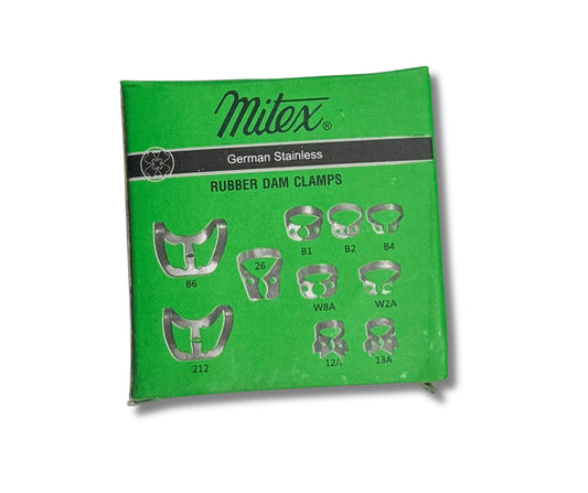 Rubber Dam Clamps Kit 10pcs