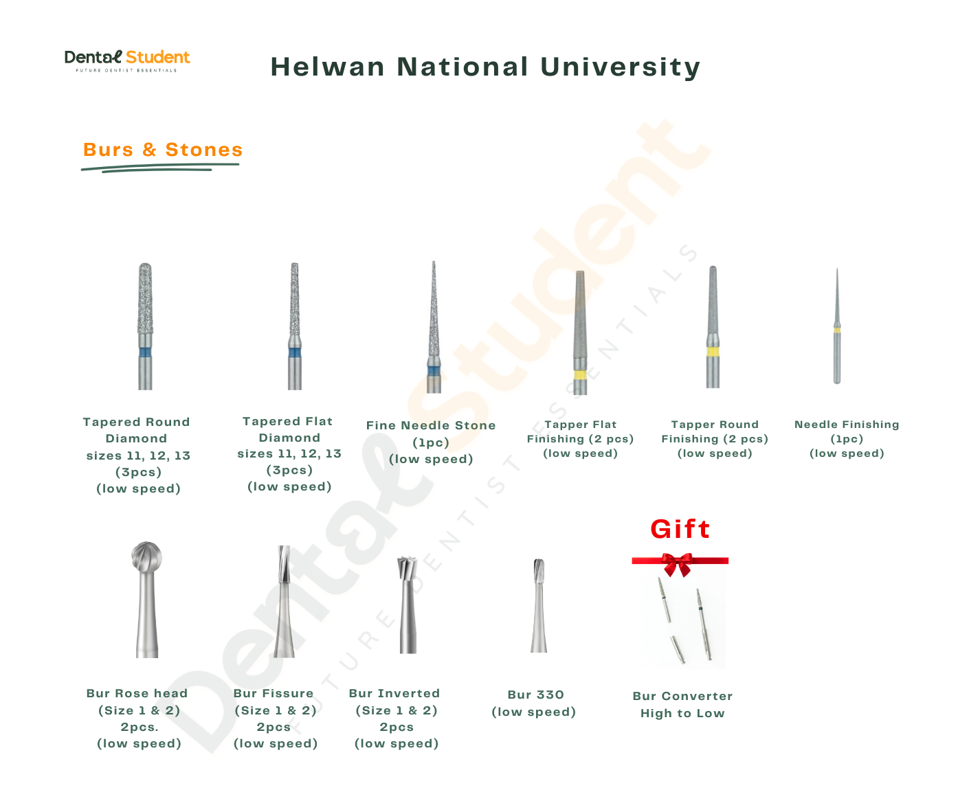 Helwan National University Level Two Dental Box