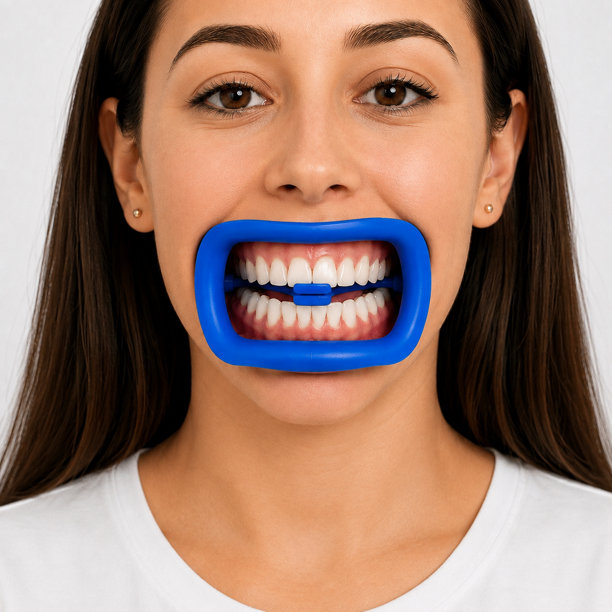 Silicone cheek retractor
