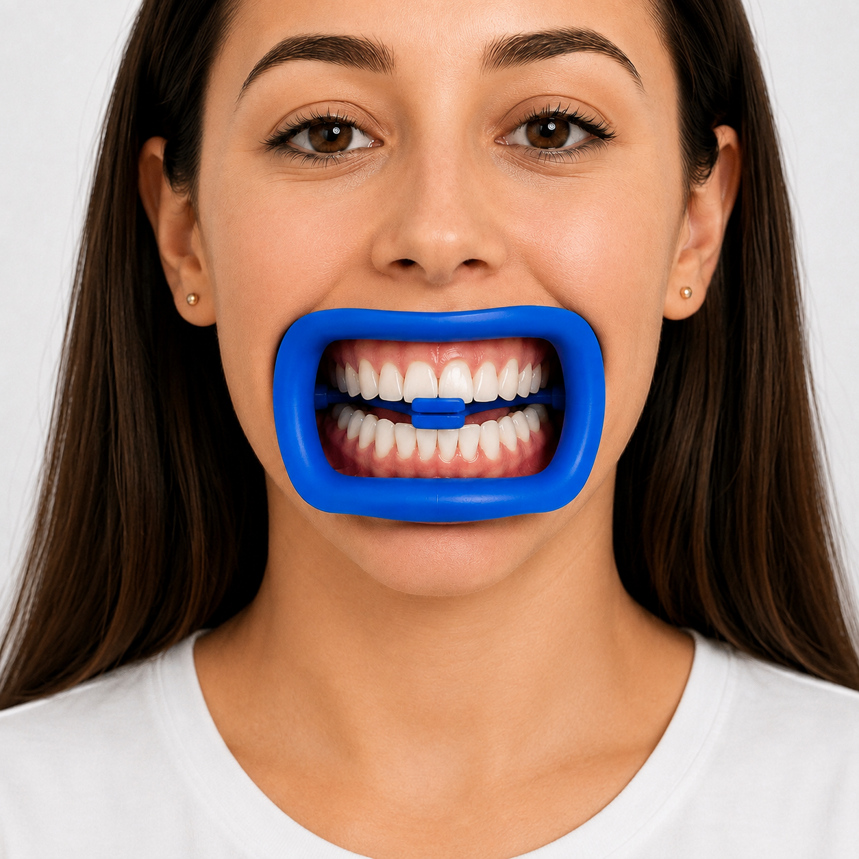 Silicone cheek retractor