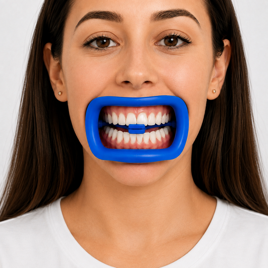 Silicone cheek retractor