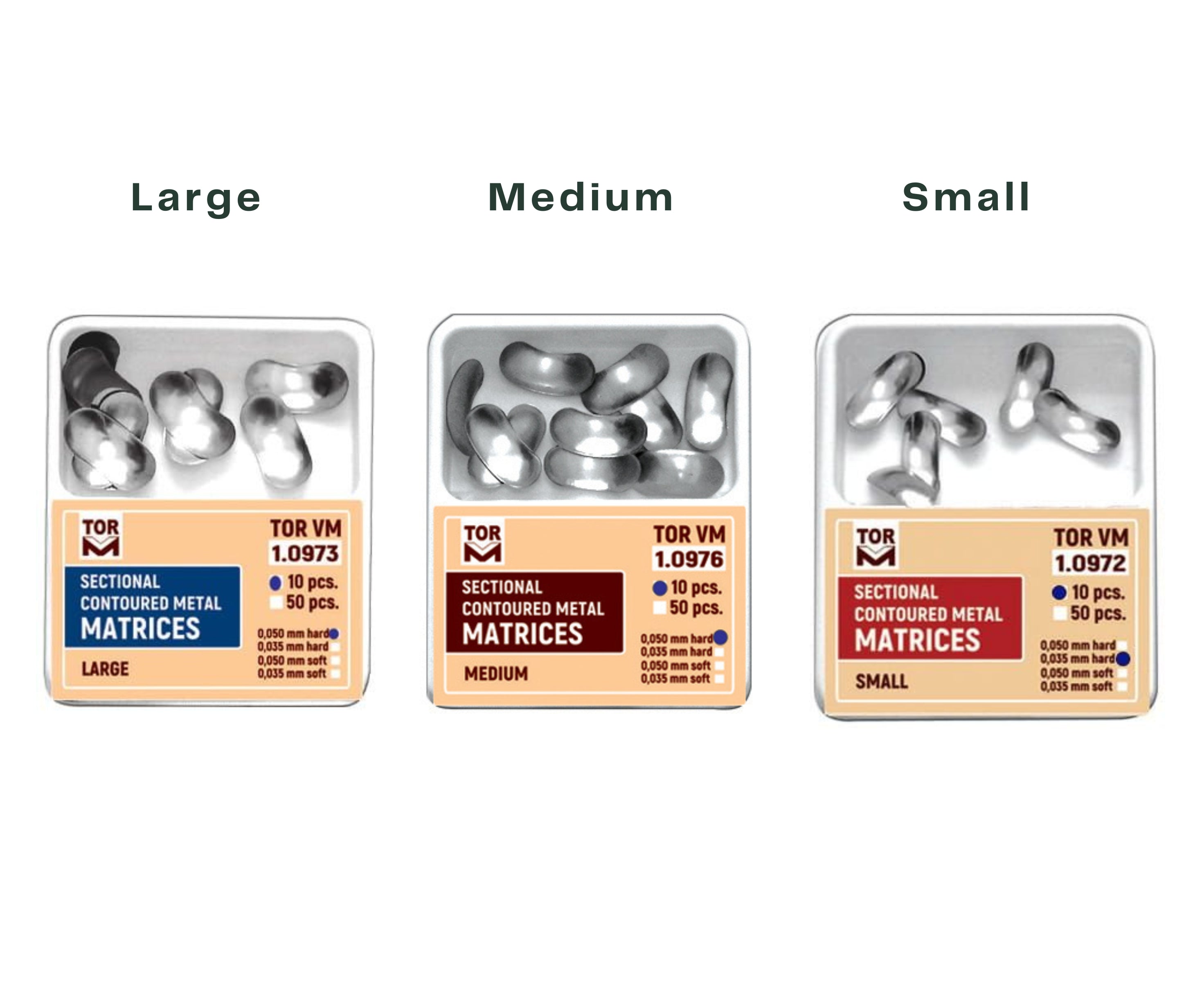 TOR-VM Sectional Matrices – Dental Student Shop