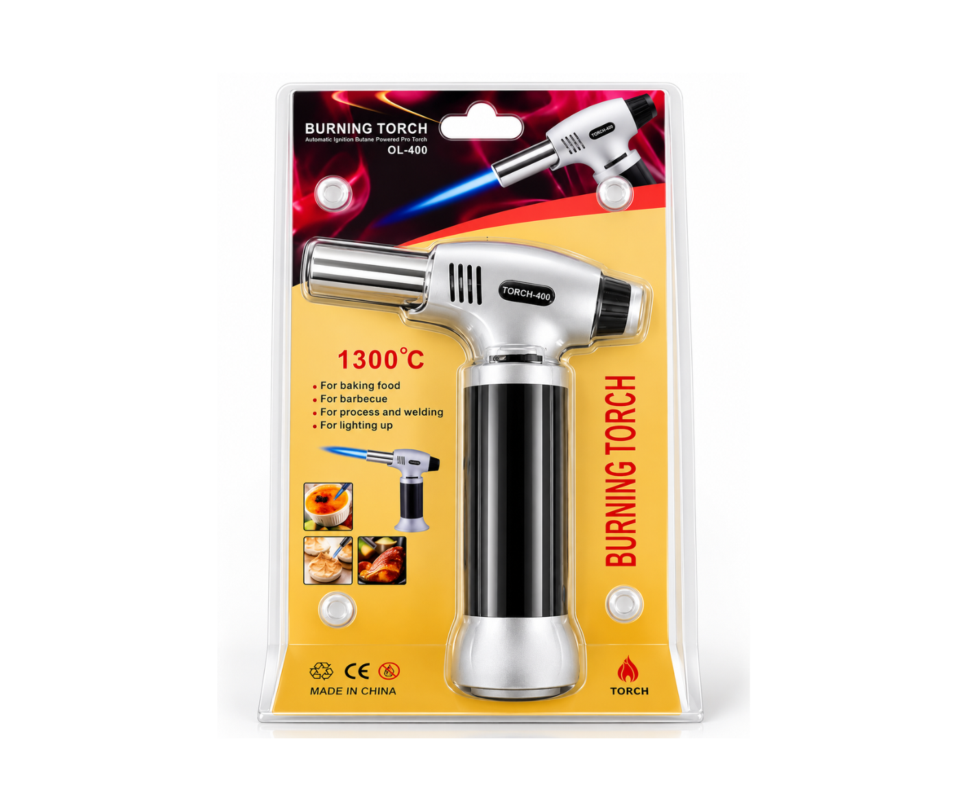 Large dental lab torch