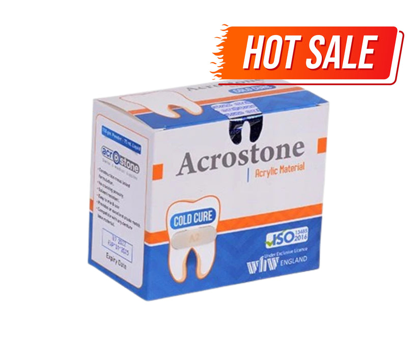Acylic Resin Self-cure acrostone color Pink – Dental Student Shop